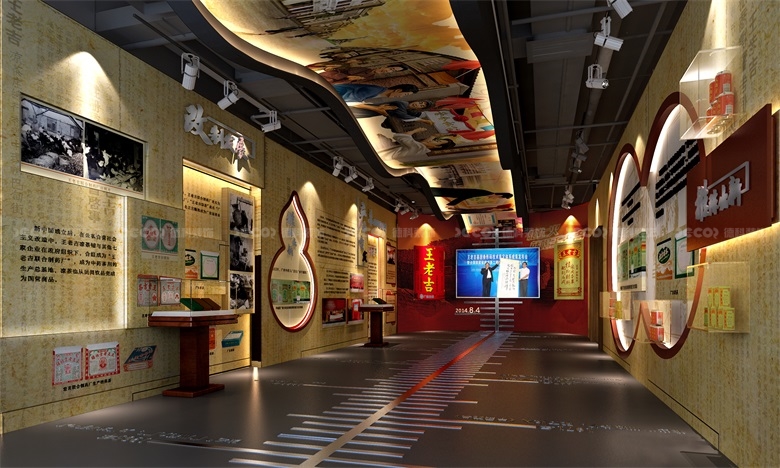 在企業(yè)展館裝修中，如何合理安排展示品的順序和布局？